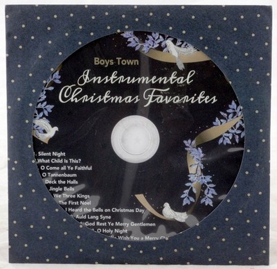 Instrumental Christmas Favorites   Boys Town (CD 1999)