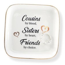 Ring Dish Jewelry Tray for Friend Mom Sister Maid of Honor,Birthday Cousin