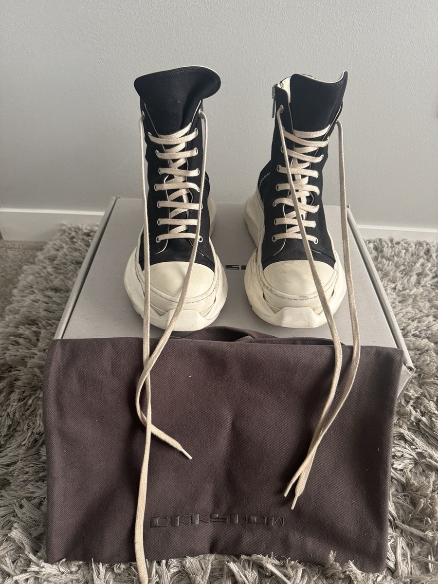 靴 Rick Owens DRKSHDW ABSTRACT 41 Rick Owens DRKSHDW 'Abstract' Sneakers - Men's 41.5