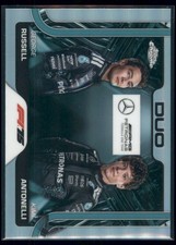 George Russell / Kimi Antonelli - Refractor 2025 Topps Chrome Formula 1 #167 F1