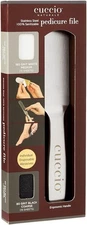 Cuccio Naturale Reusable Stainless Steel Pedicure File Kit with 30 Extra Refills