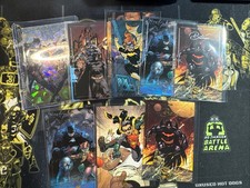 2022 DC Peru 8x Card Bundle Batman Robin Gold Foils Batman Robin Pinguin Silver