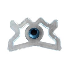 Acrylic Clear Pool Cue Bridge Head Billiard Cue Bridge Head Slip On Cue Bridge