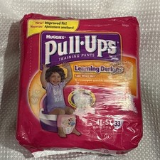 2007 4T-5T Huggies Pull Ups Learning Designs Disney Princess 33 Count Rare