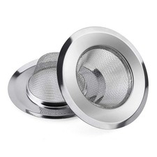2 Pack - 2.13" Top / 1" Basket- Sink Strainer Bathroom Sink, Utility, Slop, L...