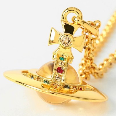 Vivienne Westwood necklace Gold | eBay
