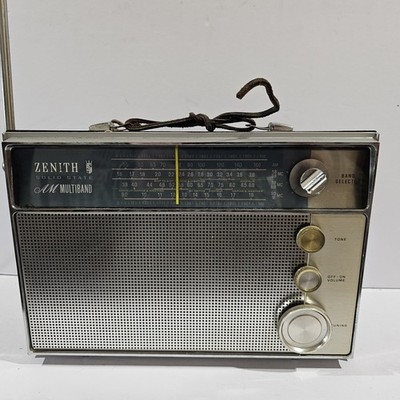 Zenith Solid State Trans-Oceanic Royal 91 AM Multiband Radio- PARTS ONLY!! 