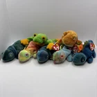 Lot Of 7 TY Beanie Babies Reptiles Retired Vintage With Tags Plushy 🦎🐸