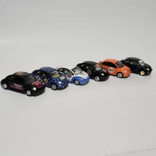 Johnny Lightning Volkswagen New Beetle 6 Car Collection 1:64