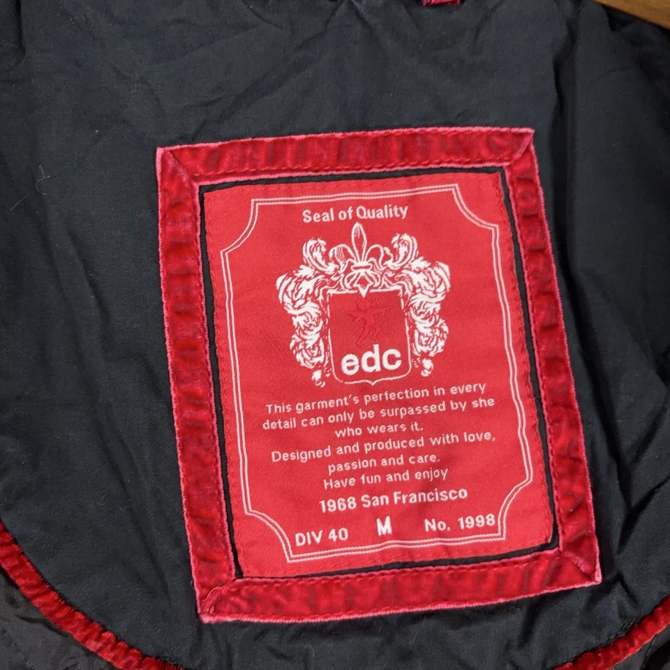 Vintage Edc By Esprit Jacket Women's Medium 90s Y2K Whimsigoth Fairy Grunge - Image 2 of 4