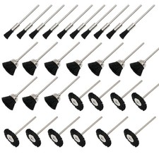 Soft Nylon Bristle Brushes Cup Wire Brush Set Cleaning Polishing Accessories ...