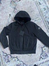 Moose Knuckles Tilden Bunny Bomber Jacket - Black - Size M