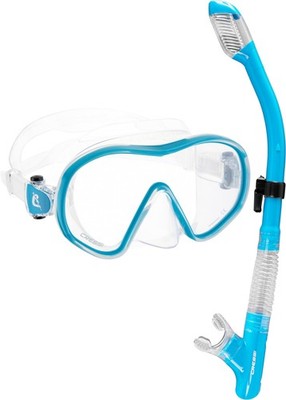 Cressi F-Dual & Tao Dry Clear/Turquoise