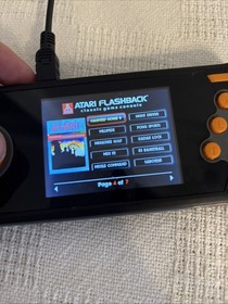 Atari Flashback Black Portable Built-In Games Handheld Video Game Console