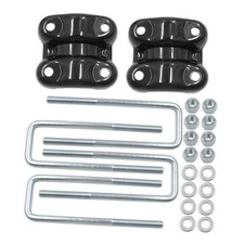 Rear Axle U-bolts Plates Compatible With Chevy Gmc C1500 K1500 Silverado