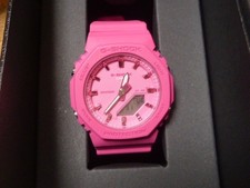 CASIO G-SHOCK GMA-P2100PP-4AJF POWER PINK World Time Analog Digital Women Watch