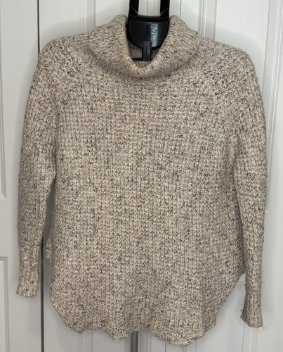 Free People Cream Knit Sweater