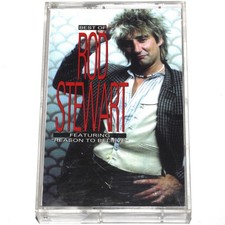 Best of Rod Stewart Cassette Tape 1994 Rock Pop PLAY TESTED