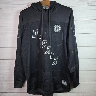 Rocksmith Shinobi Vintage Y2K Mens Black Japanese Jersey Pullover Hoodie XL Rare