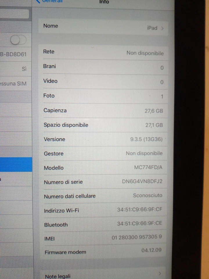 Apple iPad 9 · 32GB · Wi-Fi + Cellular, foto 2 di 4