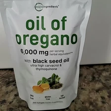 Micro Ingredients Oregano Oil with Black Seed Oil