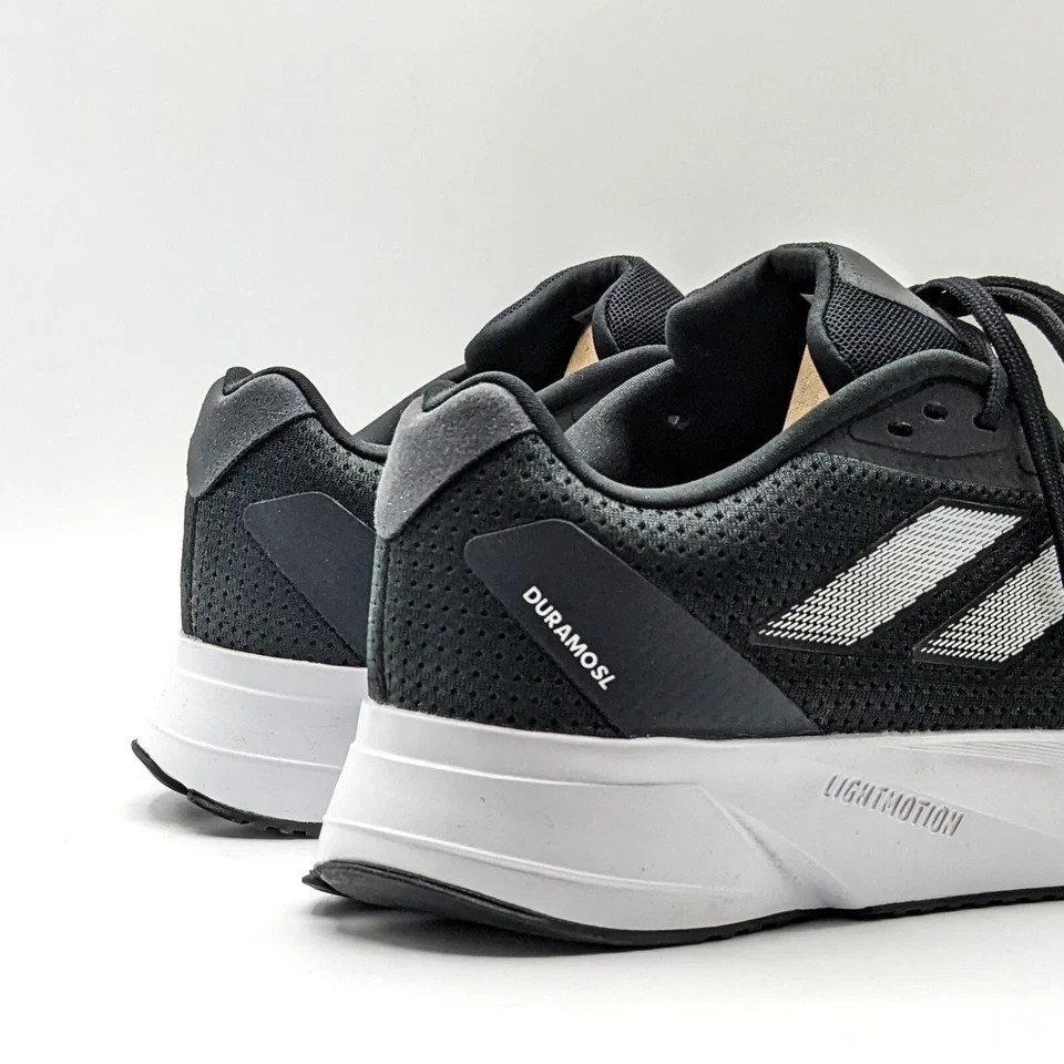 Adidas Duramo SL Men’s Light Running Shoes Black Sneakers Sz 9.5, 10, 11.5, 12 adidas Men main image 2