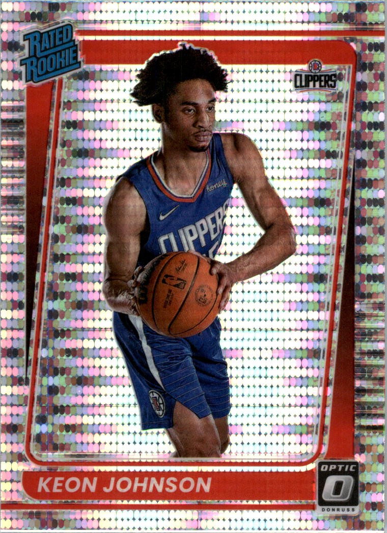 2021-22 Donruss Optic Target Box Set #192 Keon Johnson - BSK