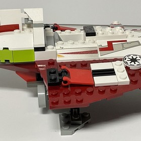 LEGO Star Wars Jedi Starfighter 7143 100% Complete set No box or instructions