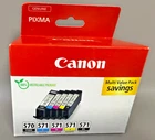 Genuine Original Canon Ink Cartridges - CLI-571 & PGI-570 / MG5750 MG7750 MG6850