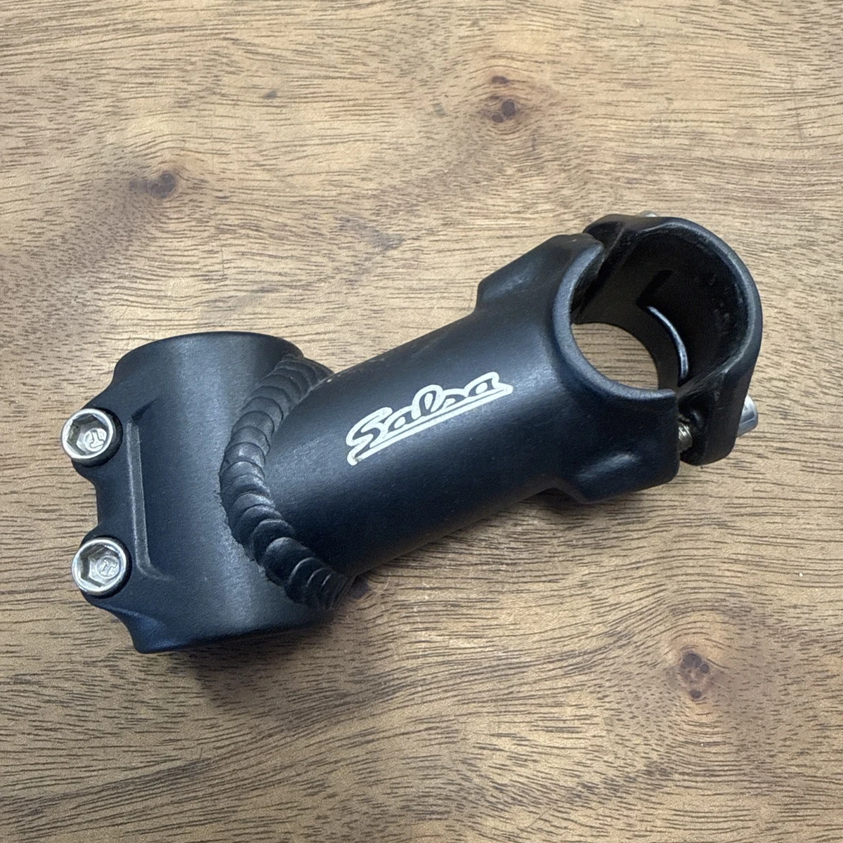 Salsa ステム ブラック Salsa 1-1/8” Road Riser Bike Stem 80mm 26.0mm Black | eBay