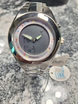 Buy Fossil Big Tic Two-Hand Silver Stainless Watch Japanese
