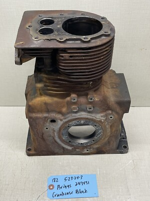 #ad #ad Briggs And Stratton Engine Crankcase Block 3.065” Bore $124.54