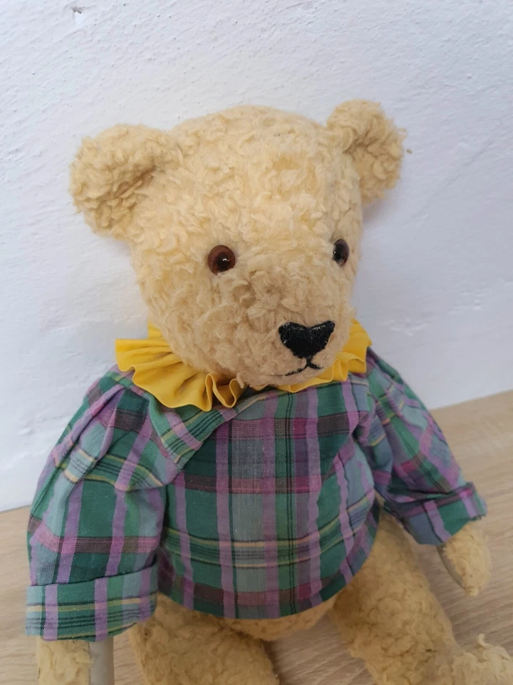 Netter Sigikid Teddy Bär 37 cm Top Zustand Vintage Original Rarität  - Bild 3 von 4