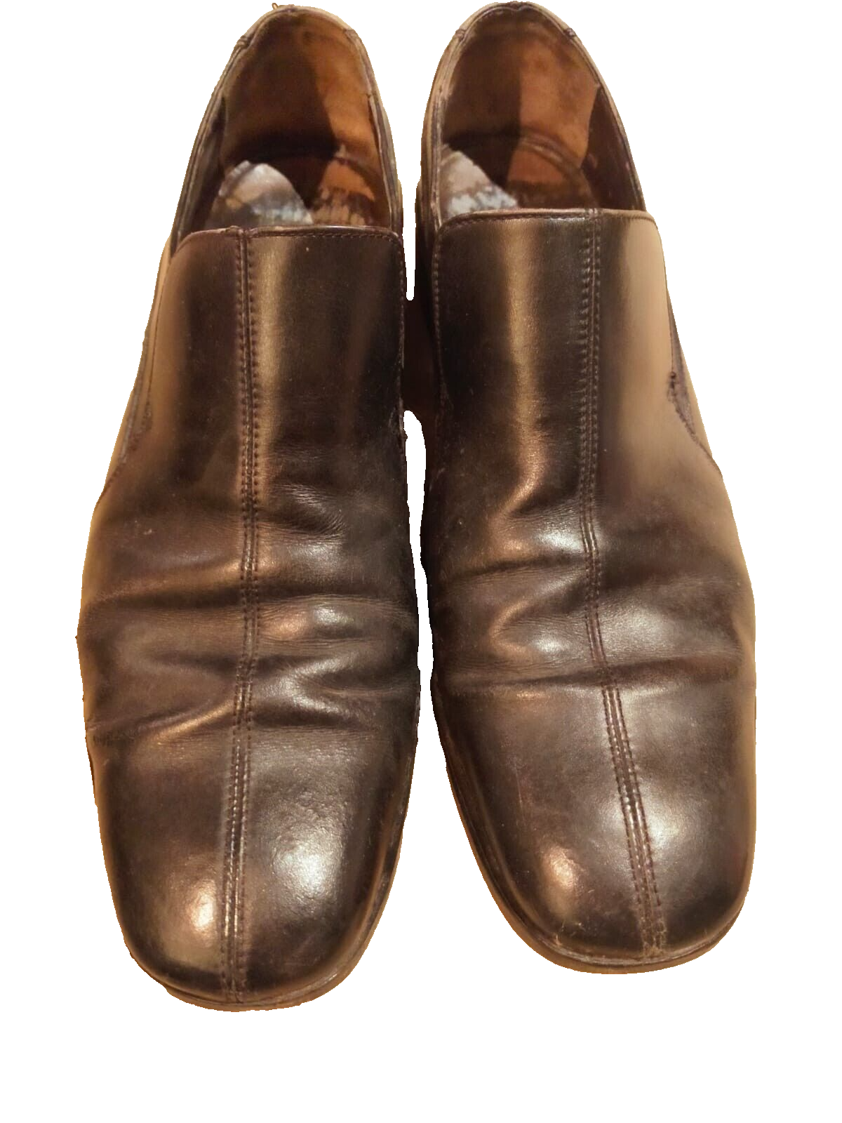 SAOLA Scarpe slip on Loakes da uomo taglia 44 (taglia 9 5 10) in pelle top e suola