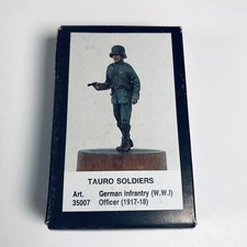 Tauro Lead Toy Soldiers German Infantry Officer 1917-18 WWI Art 35007