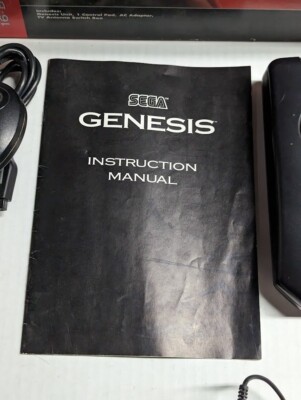 Tested SEGA Genesis 2 Core System Console Retro Game CIB Working