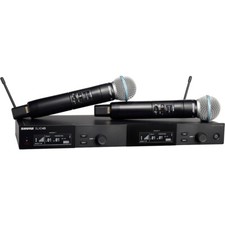 Shure Slxd24d/b58 Dual Wireless Vocal Microphone System With Beta 58 Band H55