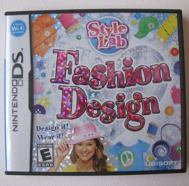 Nintendo DS Style Lab Fashion Design Girls Video Game Complete Very