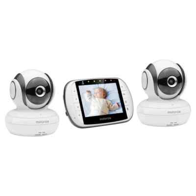 Motorola MBP36s Digitales Video Babyphone mit 3,5'' Farbbildschirm (EX-Display)