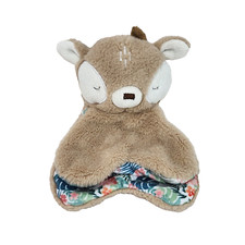 ANIMAL ADVENTURE BABY DEER SECURITY BLANKET CRINKLE STUFFED ANIMAL PLUSH SOFT