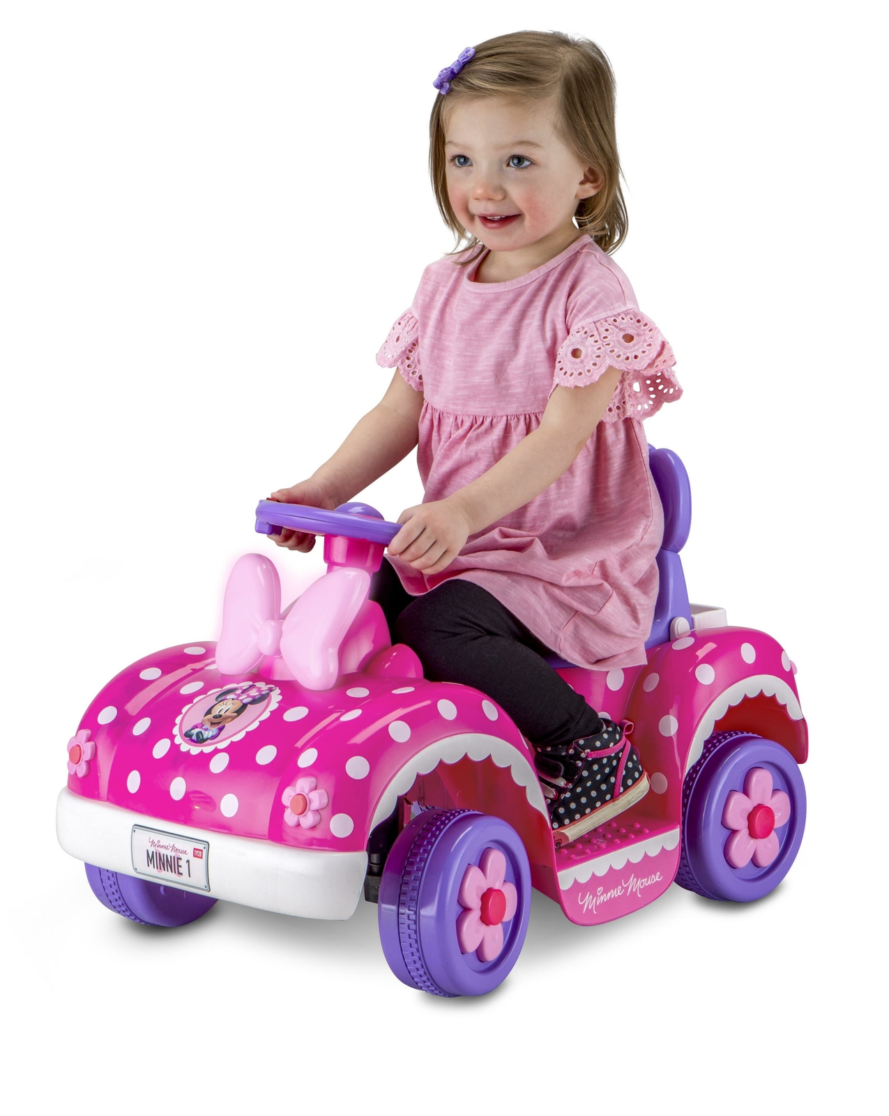 minnie power wheels car