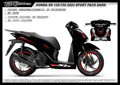 HOT Sh 125 Acquisto Honda Sh 300 ADESIVI STICKERS Kit Per