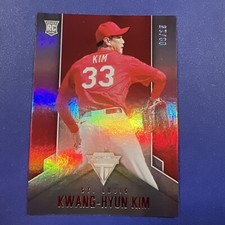 2020 Panini Chronicles Titanium Red 8 /25 Kwang-Hyun Kim #19 Rookie RC