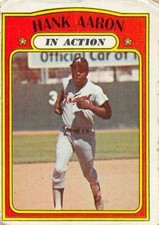 1972 Topps #300 Hank Aaron Braves IA    2260