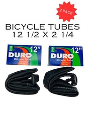 2 PACK Bicycle Inner Tubes 12 1/2" x 2-1/4" DURO Bike Kids Scooter
