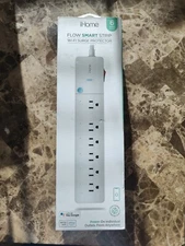 iHome 6 Outlet Smart Surge Protector Works with Alexa and Google Home, App Wi-Fi