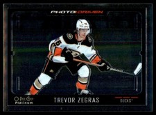 Trevor Zegras 2021-22 O-Pee-Chee Platinum Photo Driven RC #PD-12 Anaheim Ducks