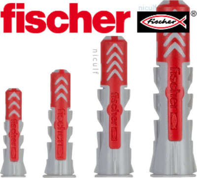 Fischer Duopower TOP Angebot 50 Stück 10x50  Dübel im Druckverschlußbeutel DIY