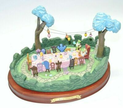 Alice In Wonderland WDCC Disney Enchanted Places 'A Tea Party in