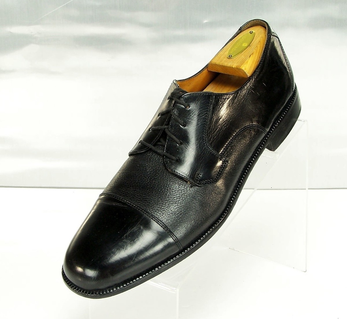 Bostonian Florentine 27840 Black Leather Mens 11.5 M Oxford  display picture 1